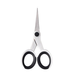 Ciseaux de tailleur en acier inoxydable 13,5 cm bleu rose blanc, ciseaux polyvalents pour l'artisanat, le bureau et la maison - Product Image 3