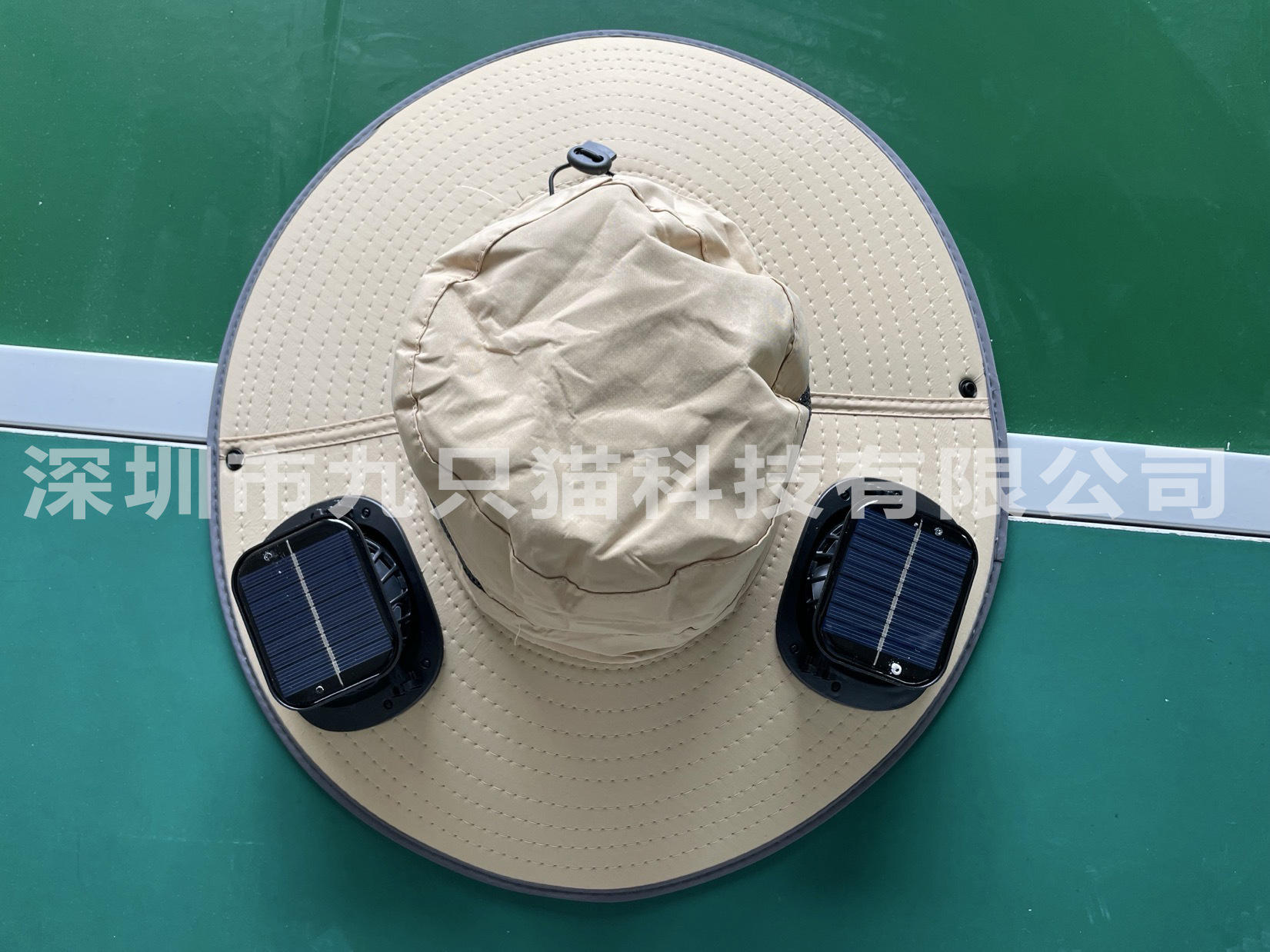 12cm-couleur unie-kaki