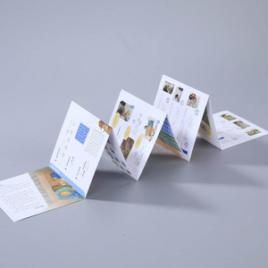 Enveloppe d'entreprise A4 personnalisée et dossier de présentation <span class=keywords><strong>en</strong></span> papier couché imprimé offset avec conception de proposition sur une page dorée - Product Image 3