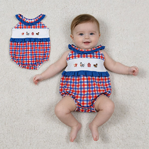 RTS Boutique Farm - Mono de Algodón y Elastano Bordado para Bebés Niñas, Bonito Mono Casual Estilo Body para Niñas Pequeñas - Product Image 1