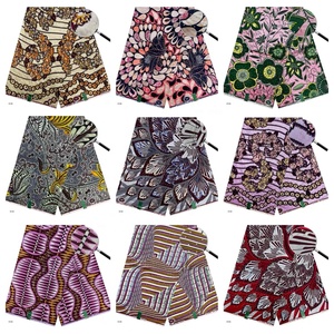 Tessuto Fantasia Diamante 100% Morbido Puro Granito African Wax Print, Autentico Cotone Olandese Ankara Wax Cloth per Cucito - Product Image 1
