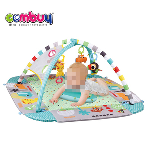 Colchoneta para gatear de algodón para bebé, colchoneta 5 en 1 para <span class=keywords><strong>gimnasio</strong></span> de actividades, PISCINA DE BOLAS, almohadilla musical - Product Image 2