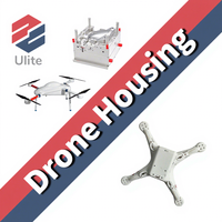 Servicio de Moldeo por Inyección de Drones, Carcasa Personalizada para Gestión Térmica de Drones, Pieza de Moldeo por Inyección para Disipación de Calor, LCP