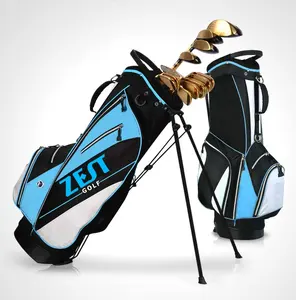 Sac de golf pour hommes, sacoche bleue, personnalisée, meilleur vente avec support