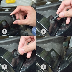 675PCS Assortiment Clips Rivet Kit Car Body Clip Kit Avec Open Pry Panel Dash Radio Installer Porte Garniture Removal Tool - Product Image 6