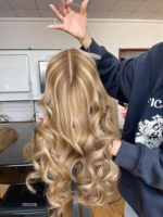 SHY Mini perruque à clipser en cheveux humains bruts chinois, texture Body Wave, avec partie invisible en dentelle, pour professionnels de salon