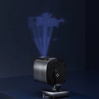 Projecteur portable 4K avec support pliable intégré, très vendu pour le commerce extérieur, projecteur domestique WiFi avec fonction de duplication d'écran