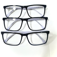 Nouvelles montures de lunettes en acétate de forme carrée 2026, style rétro, confortables, unisexes, pour la lecture, vente en gros