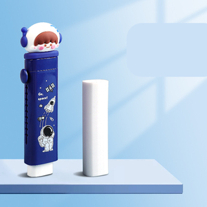 Bán Buôn Dễ Thương Kawaii Tẩy Tùy Chỉnh Trẻ Em Văn Phòng Phẩm Thiết Lập Tẩy Cho Trẻ Em Với <span class=keywords><strong>2Pcs</strong></span> Thay Thế Core - Product Image 4