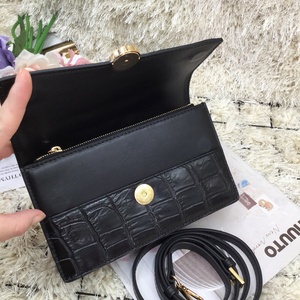 Bolso de lujo de piel de cocodrilo para mujer, bandolera de moda, bolso de mano de lujo para chicas, 100% piel de cocodrilo auténtica, bandolera. - Product Image 4