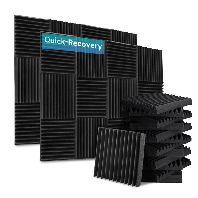 High Quality Rigid Polyurethane Foam Sound Panel-Effective Acoustic Material for Recording Studios Soundproofing Noise Reduction
