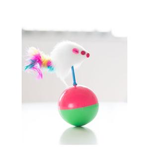 <b>Cat</b> <b>Toy</b> Roly Poly Mouse Design Plastic <b>Interactive</b> Play For Kittens And Adult <b>Cats</b> Chew <b>Toy</b> 15g - Product Image 3