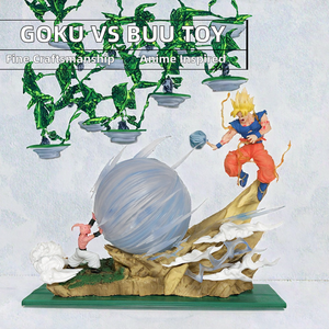 โมเดลฟิกเกอร์ PVC รูปมังกร ZF09 lzf โมเดลของเล่นสะสม goku VS Majin <span class=keywords><strong>Buu</strong></span> & frieza สินค้ามาใหม่ - Product Image 2