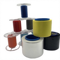 Film PET Mylar en rouleau coloré avec ruban PES pour le blindage et l'isolation des câbles, revêtement à colle thermofusible pour le gainage des fils et câbles