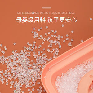 Caja de Almacenamiento QunRong Rectangular de 1 kg, Color Naranja Vibrante, Organizador de Juguetes para Niños, Contenedor Portátil - Product Image 3