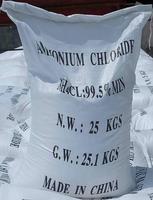 Cloruro de Amonio (NH4Cl) Granular 99% de Grado Industrial y Alimentario, Suministro de Fábrica, Fertilizante Nitrogenado de 2-5mm