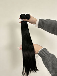 <span class=keywords><strong>Cheveux</strong></span> vierges en gros, pas chers, 100% cuticules alignées, mèches de <span class=keywords><strong>cheveux</strong></span> humains bruts de qualité supérieure, tissage indien à double trame faite à la machine - Product Image 4