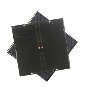 แผงโซลาร์เซลล์แบบโมโนคริสตัลไลน์ 132x132 มม. 3W 5V อีพ็อกซี่เรซิ่น โมดูลเซลล์แสงอาทิตย์ DIY - Product Image 2