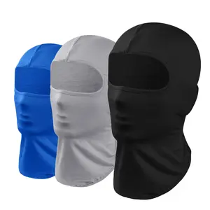 सीएस Headwear बुनना पूर्ण चेहरे को कवर टोपी दर्द को रोकने के लिए सर्दियों गर्मियों 1 2 3 छेद Balaclava Facemask हिप हॉप