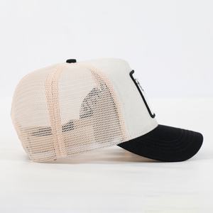 Gorra de camionero de malla de 5 paneles con diseño de animales, tela bordada con patrón divertido para verano, hip hop, actividades al aire libre, ciclismo y viajes. - Product Image 3