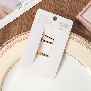 2 Juegos de Pinzas para el Cabello con Patrón de Mármol Exquisito, Pinzas de Pico de Pato Estilo Coreano para Niñas, Set de Accesorios - Product Image 6