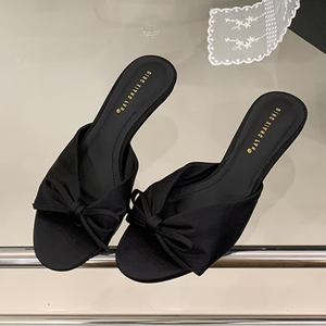 2025 Chaussure Talon Silk Slipper Trendy Sexy Elegant Fashion New Heels for Women - Product Image 6