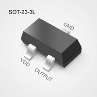 Interruptor TMR Unipolar de Alta Sensibilidad y Bajo Consumo CONNTEK KTM1321 para Medidores de Gas, Detección sin Contacto de Tapas de Puertas