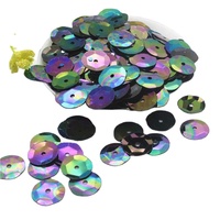 Robe de mariée à faire soi-même tapisserie perlée paillettes ronde trou moyen couture Textile Crfat plaque faite à la main concave et convexe PVC paillettes