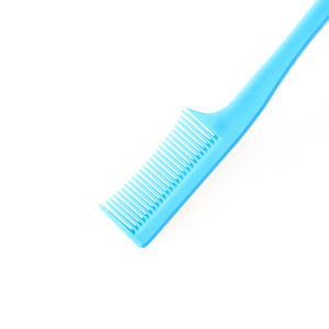 Wholesale salon 3 in 1 strumenti per lo stile dei capelli manico per parrucchieri in nylon a doppia faccia spazzola per bordi per parrucca per sopracciglia