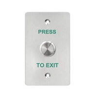 Bouton de sortie intelligent en acier inoxydable IP65 Keysecu, étanche, pour extérieur, 12V, pour serrure de porte