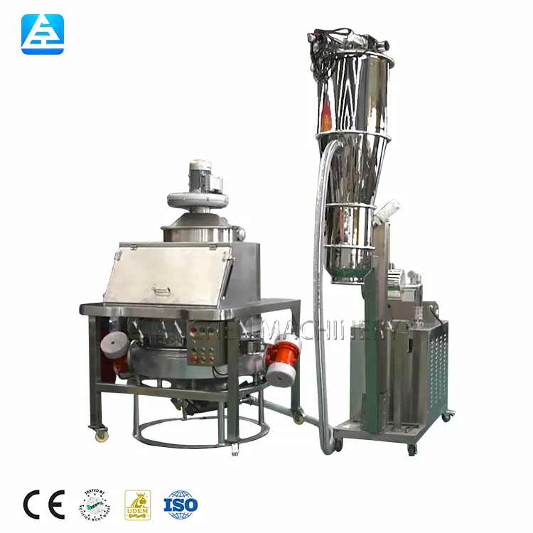 Dust Free Manual Bag Dumping Station Dust Proof Unpacking Production Line Fully Automatic Flour Processing Combined Equipment