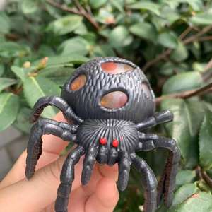 TIDE Siyah Örümcek Sıkma Topu-Kauçuk Stres Giderici Oyuncak 5 ila 7 Yaş İçin - Product Image 2