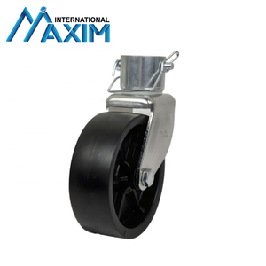 6 In. Trailer Tongue Jack Caster mit Rad und Pin/Clip, 1200 Pfund. Kapazität - Product Image 2