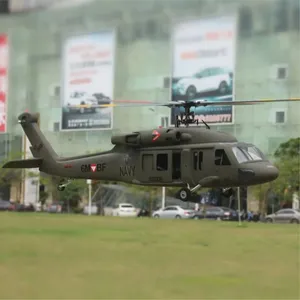 Helicóptero Roban UH-60 Negro con GPS, Control de Vuelo L7, FL500 V2 FLISHRC RTF, Hobby de Exterior Divertido para Chicos - Product Image 2