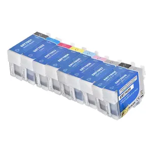 Remanufactured T7601-T7609 Wide Format T7601 Cartucho De Tinta Para Epson SureColor SC P600