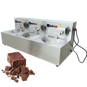 Chocolate making machine Electric 3 tanks Chocolate Warmer Chocolate melting machine