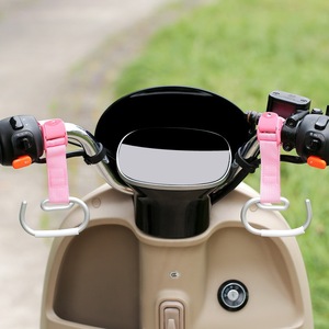 Hebilla de correas de animales portátil Ins de moda bonita personalizada gancho extendido gancho colgante fuerte Universal para vehículo eléctrico - Product Image 1