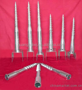 Anclaje de Tornillo para Tierra sin Excavación con HDG - Product Image 2