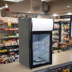Meisda SC40B 40L Mini Cửa Kính Đơn Quầy Hàng Đầu Bia Nước Trái Cây Đồ Uống Lạnh Hiển Thị Tủ Lạnh - Product Image 6