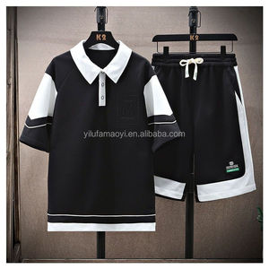 2024 Kurze Sets für Herren, Lässige Sommerkleidung, Herren Zweiteiler, Sportanzüge für Männer, Hemden und Shorts, Herrensets für das Fitnessstudio - Product Image 6