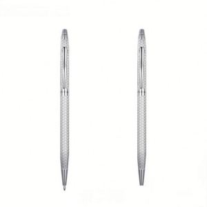 Wholesale Custom Logo Business Gift High Quality Brass Ballpoint Roller Silver <b>Gold</b> & Golden Colors Metal Ball Point <b>Pen</b> - Product Image 4