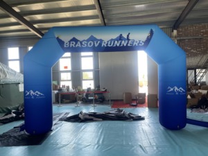 Puerta Inflable Hermética de 5m para Eventos, Inflables Publicitarios de PVC Reforzado con Bomba de Aire Eléctrica para Entrada de Equipos - Product Image 4