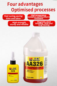 لاصق هيكلي مكافئ لـ 326، غراء لاصق مغناطيسي لا هوائي عالي الحرارة مع برايمر 7649 سعة 50 مل للبيع بالجملة - Product Image 2