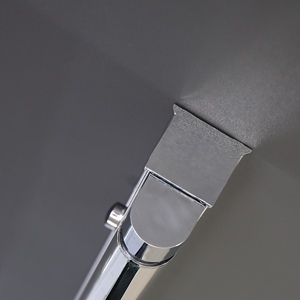 <span class=keywords><strong>Mampara</strong></span> de Ducha con Bisagras de Vidrio Templado Cromado Económico de 750x1400mm - Product Image 6