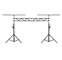 Soporte de Iluminación Plegable de Alta Resistencia con Manivela, Altura Ajustable, Capacidad de 100 kg, Estructura de Truss para Exhibiciones