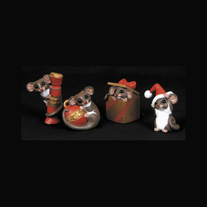 Venta al por mayor árbol de Navidad ornamento decoración colgante de adornos de Navidad zarigüeyas - Product Image 1