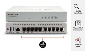 Fortinet fortigate FG-60F tường lửa 1U 1 Gbps thông qua cổ phiếu mới với 1 năm bảo hành - Product Image 3