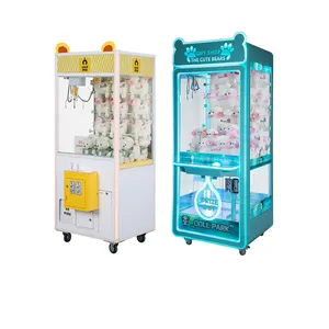 Máquina de garra de grúa personalizada para niños, juguete de felpa económico, máquina de garra de juego Arcade