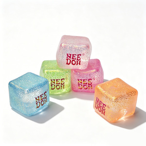 Jouets Squishies Pieuvre en Maltose Gélifiée Needoh, les plus vendus pour Halloween, super doux, à récupération lente, anti-stress - Product Image 3