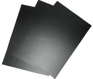 Pellicola in policarbonato trasparente con pannello per PC ignifugo e alogeno nero
